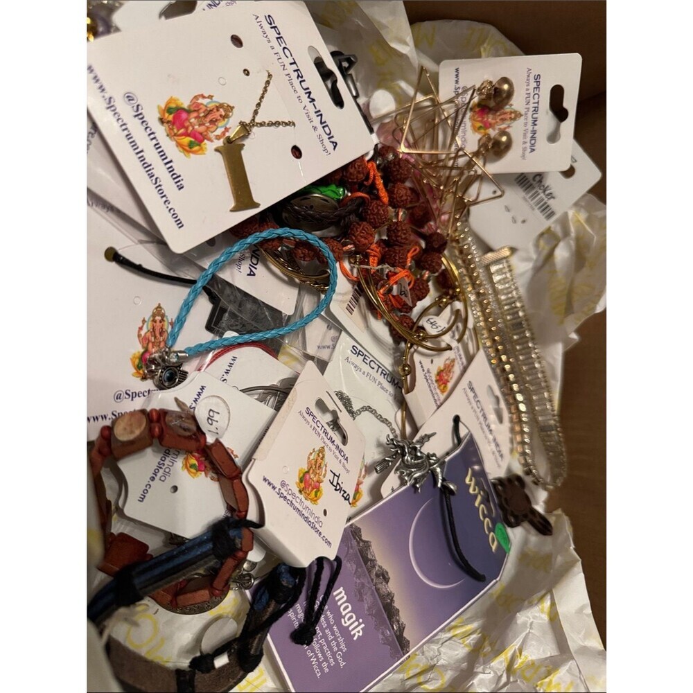 25 piece lot bracelet, necklace, earrings and ring set